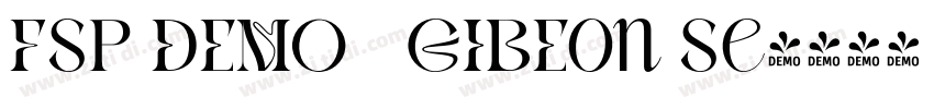 FSP DEMO   GIBEon Se字体转换